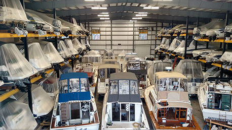 Heated Boat Storage